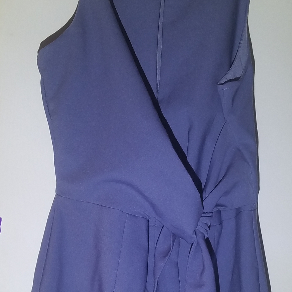 Worn once-Beautiful dusty blue jumsuit